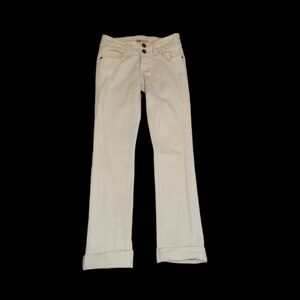 CAbi JEANS WOMEN'S Light Blush Pink Straight Leg Denim Jeans SIZE 2